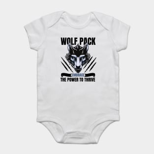 Grey Wolf Baby Bodysuit